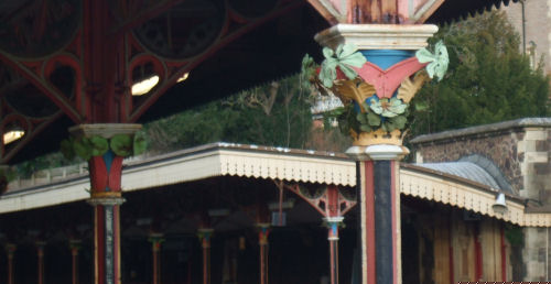 Great Malvern Station ornate detailing